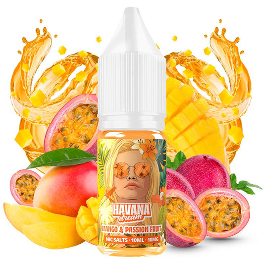 Mango Passion Fruit 10ml - Havana Dream Salts