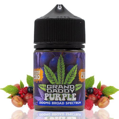 Orange County Cali CBD E-Liquid Grand Daddy Purple 50ml - 2500 MG