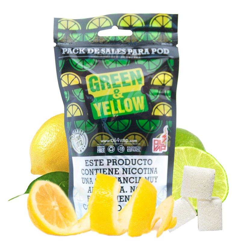 Pack Green & Yellow + NikoVaps - Oil4Vap Sales