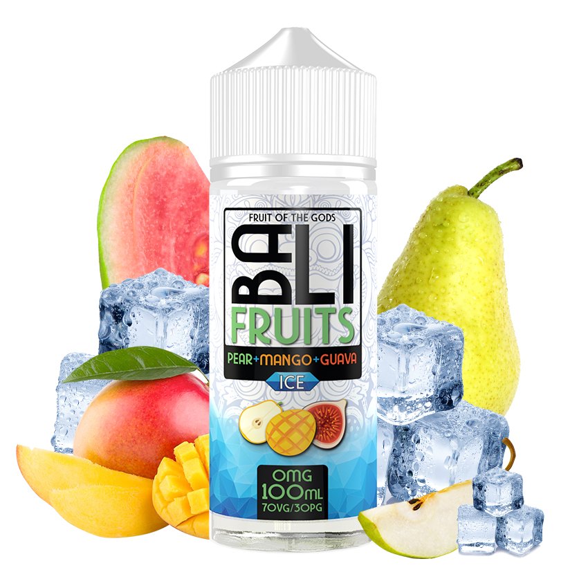 Pear + Mango + Guava Ice 100ml - Bali Fruits by Kings Crest