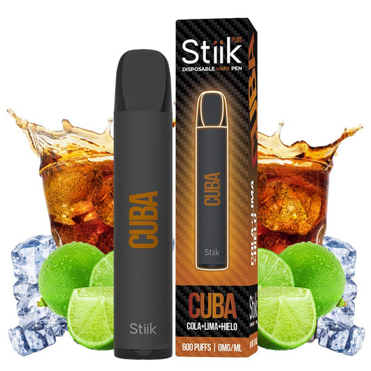 Pod desechable Cuba 600puffs - Stiik Plus