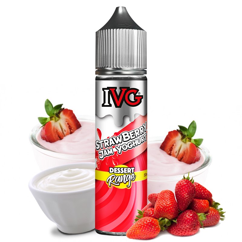 Strawberry Jam Yoghurt 50ml - IVG Dessert