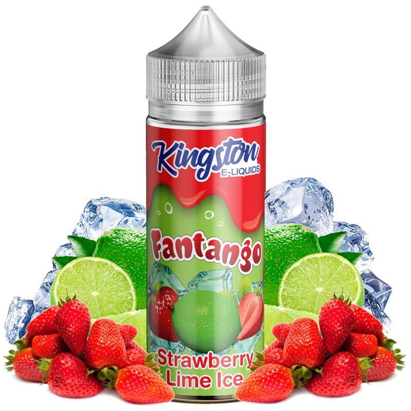 Strawberry Lime Ice 100ml - Kingston E-liquids