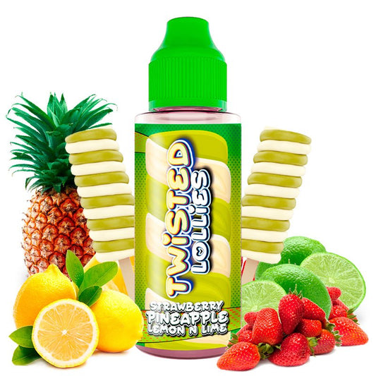 Strawberry Pineapple Lemon N Lime 100ml - Twisted Lollies