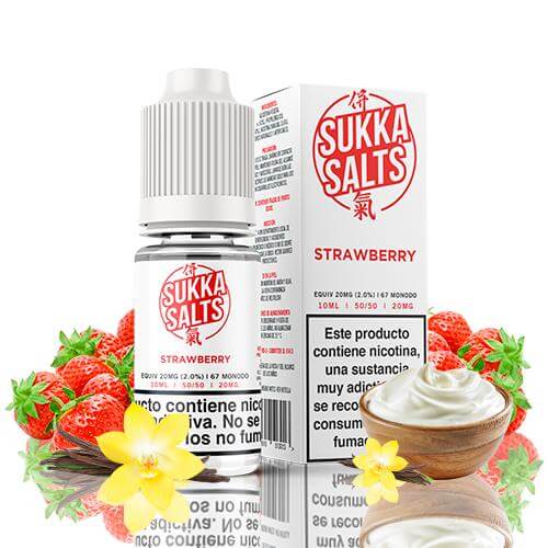 Sukka Salts Strawberry 10ml