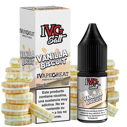 Vanilla Biscuit 10ml - IVG Salt