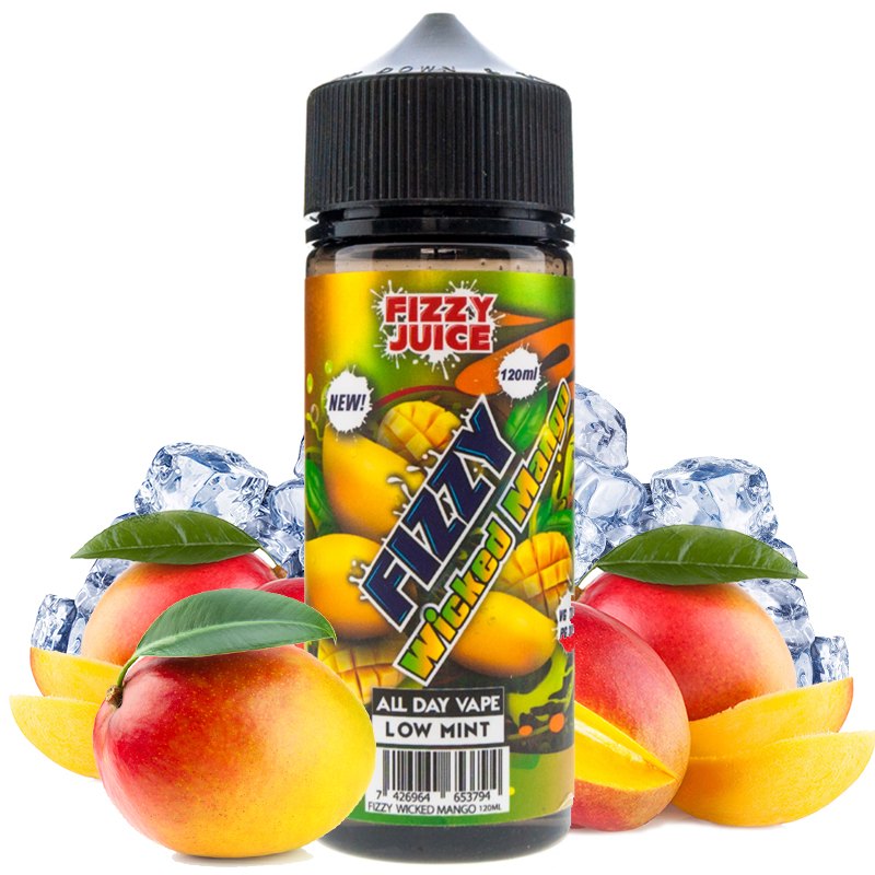 Wicked Mango 100ml - Fizzy Juice